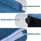 Pet Sofa with Hidden Storage for Puppy