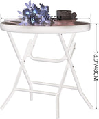 Phi Villa Folding Side Table Foldable Coffee