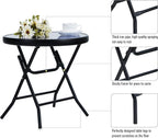 Phi Villa Folding Side Table Foldable Coffee