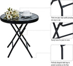 Phi Villa Folding Side Table Foldable Coffee