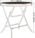 Phi Villa Folding Side Table Foldable Coffee