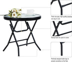 Phi Villa Folding Side Table Foldable Coffee