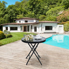 Phi Villa Folding Side Table Foldable Coffee