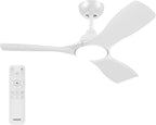 Ceiling Fan with LED Light 3 Blades 107
