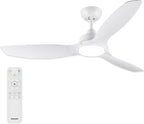 Ceiling Fan with LED Light 3 Blades 107