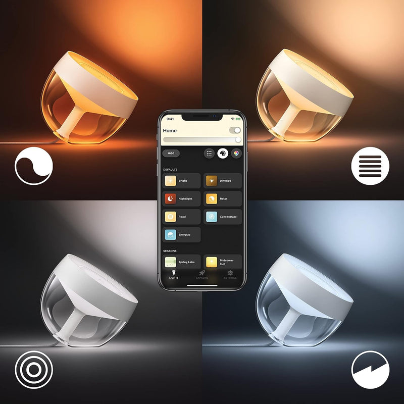 Philips Hue Iris and Colour Ambience Table Lamp