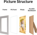Photo Frame Wooden Vintage Picture Frames (Set of 7)