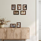 Photo Frame Wooden Vintage Picture Frames (Set of 7)