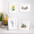 Photo Frame Wooden Vintage Picture Frames (Set of 7)
