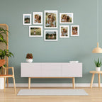 Photo Frame Wooden Vintage Picture Frames (Set of 7)