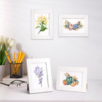 Photo Frame Wooden Vintage Picture Frames (Set of 7)