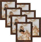 Photo Frame Wooden Vintage Picture Frames (Set of 7)