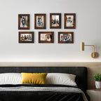 Photo Frame Wooden Vintage Picture Frames (Set of 7)