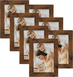 Photo Frame Wooden Vintage Picture Frames (Set of 7)