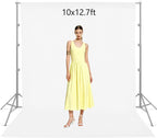 Photography Backdrop 10x12.7FT Thick Polyester Collapsible