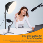 Photography Lighting Kit with 60W Dimmable -6500K LED