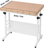 Piece Foldable Puzzle Board with Height Adjustment Jigsaw