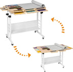 Piece Foldable Puzzle Board with Height Adjustment Jigsaw