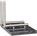 Pierre Towel Holder Freestanding Rail Marble Base