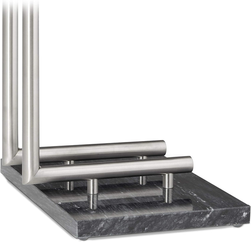 Pierre Towel Holder Freestanding Rail Marble Base