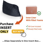 Pillow Beanbag Large Bean Bag Chair-Unique Peapod Sofa
