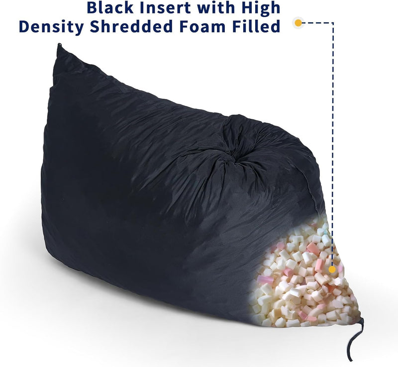 Pillow Beanbag Large Bean Bag Chair-Unique Peapod Sofa