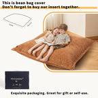 Pillow Beanbag Large Bean Bag Chair-Unique Peapod Sofa