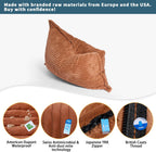 Pillow Beanbag Large Bean Bag Chair-Unique Peapod Sofa