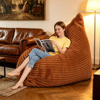 Pillow Beanbag Large Bean Bag Chair-Unique Peapod Sofa