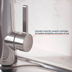 Pine Kitchen Tap Brushed Brass Pne Efsnk Bb