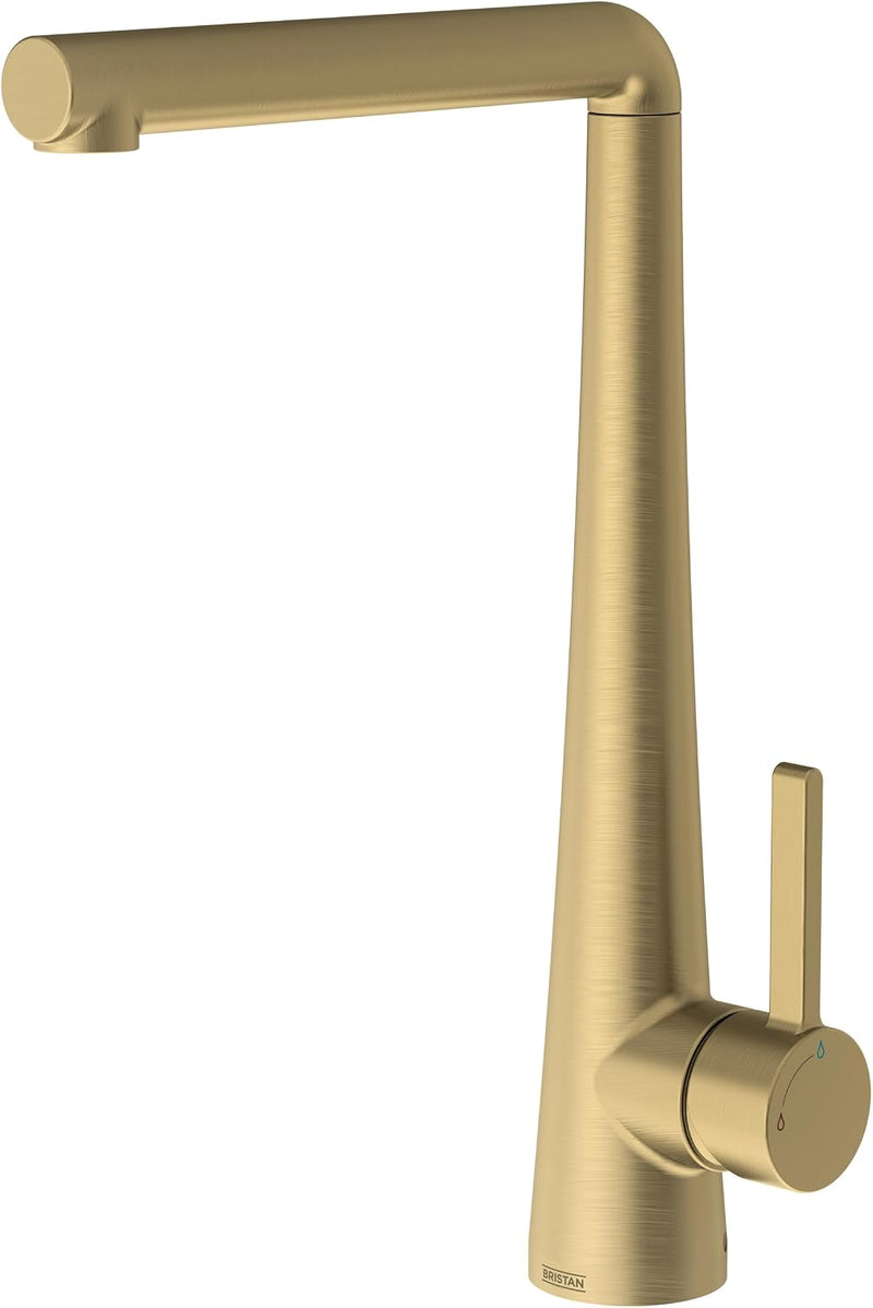 Pine Kitchen Tap Brushed Brass Pne Efsnk Bb