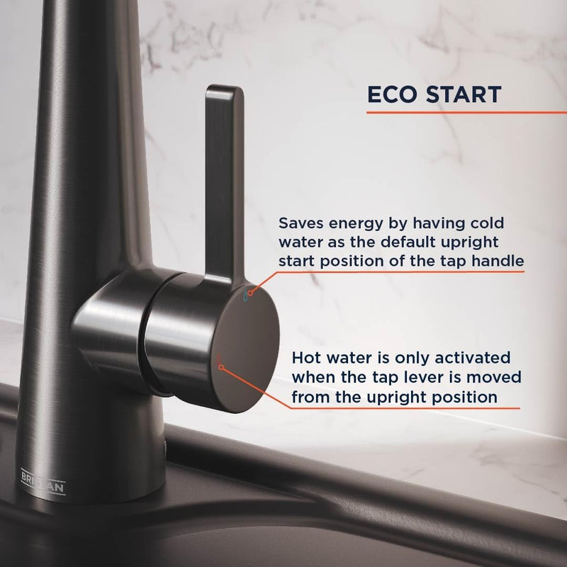 Pine Kitchen Tap Brushed Brass Pne Efsnk Bb