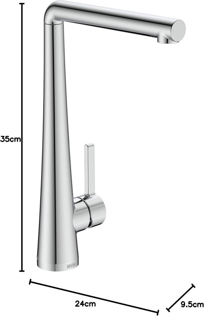 Pine Kitchen Tap Brushed Brass Pne Efsnk Bb