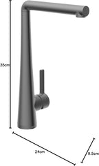 Pine Kitchen Tap Brushed Brass Pne Efsnk Bb