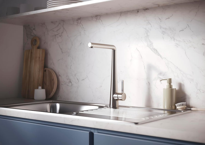 Pine Kitchen Tap Brushed Brass Pne Efsnk Bb