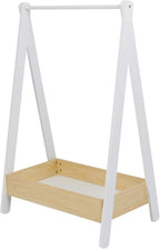Pine Wooden Kids Dressing Rail Unit MDF 98.5CM
