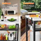 Pizza Oven Table Cart for Ooni Ninja Woodfire