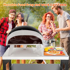 Pizza Oven Table Cart for Ooni Ninja Woodfire