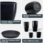 Plant Pots 25 30 35.5 30CM Diameter 26