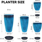 Plant Pots 25 30 35.5 30CM Diameter 26