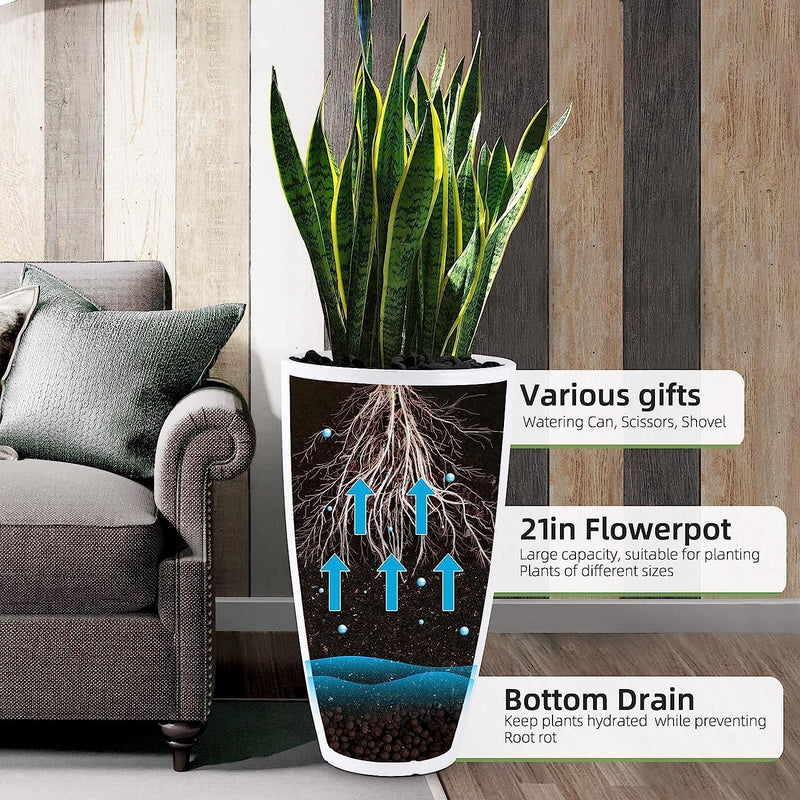 Plant Pots Pack 10 Inch Pot (Set of 2)