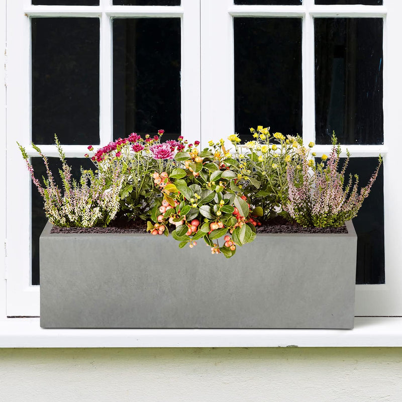 Plant Pots Window Box Planter Reinforced Stone