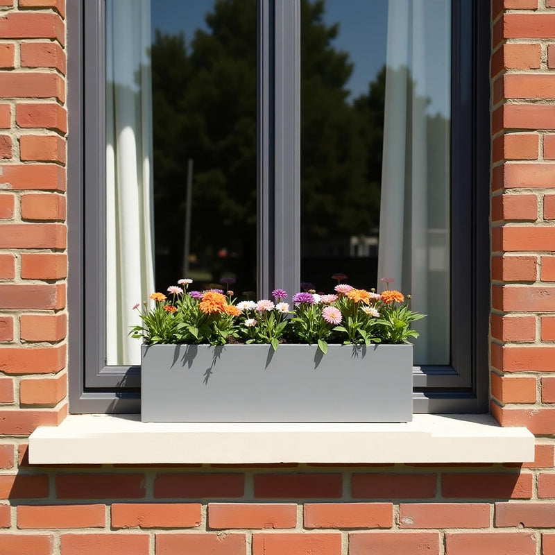 Plant Pots Window Box Planter Reinforced Stone