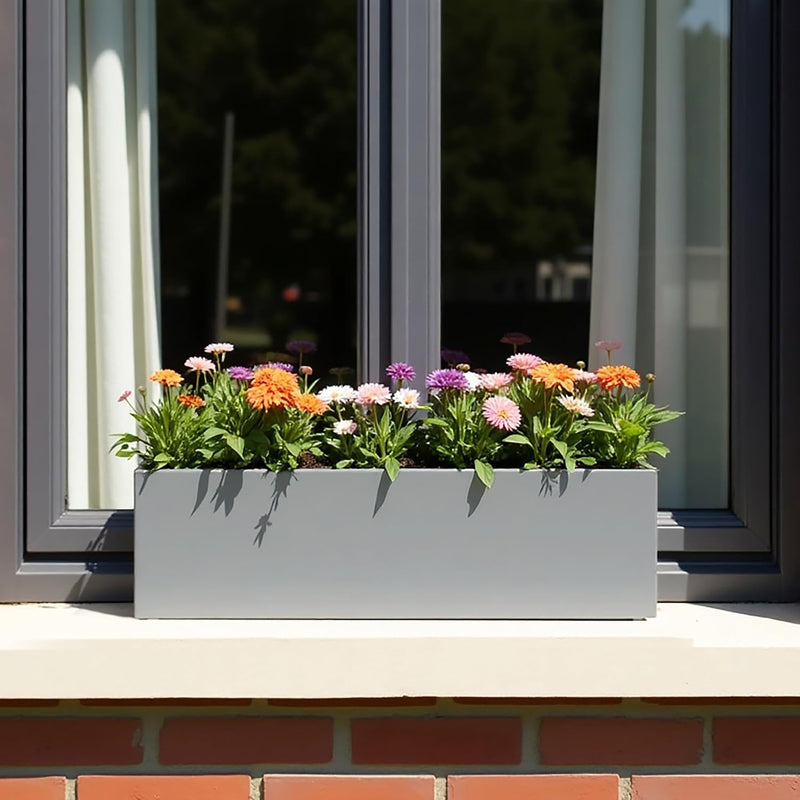 Plant Pots Window Box Planter Reinforced Stone
