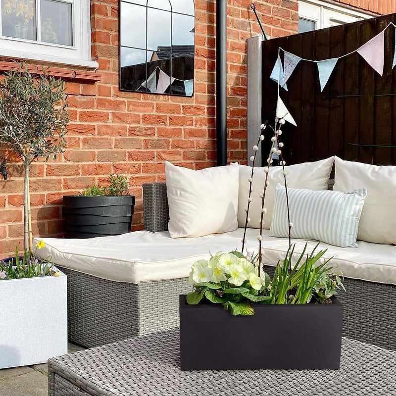 Plant Pots Window Box Planter Reinforced Stone