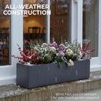 Plant Pots Window Box Planter Reinforced Stone