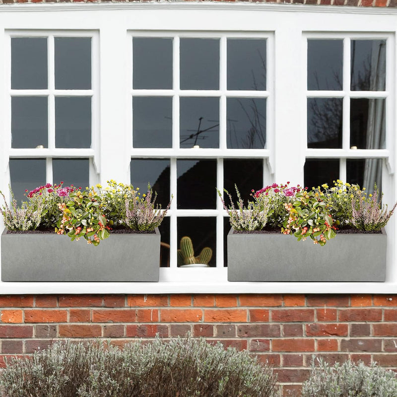 Plant Pots Window Box Planter Reinforced Stone