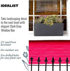 Plant Pots Window Box Planter Reinforced Stone
