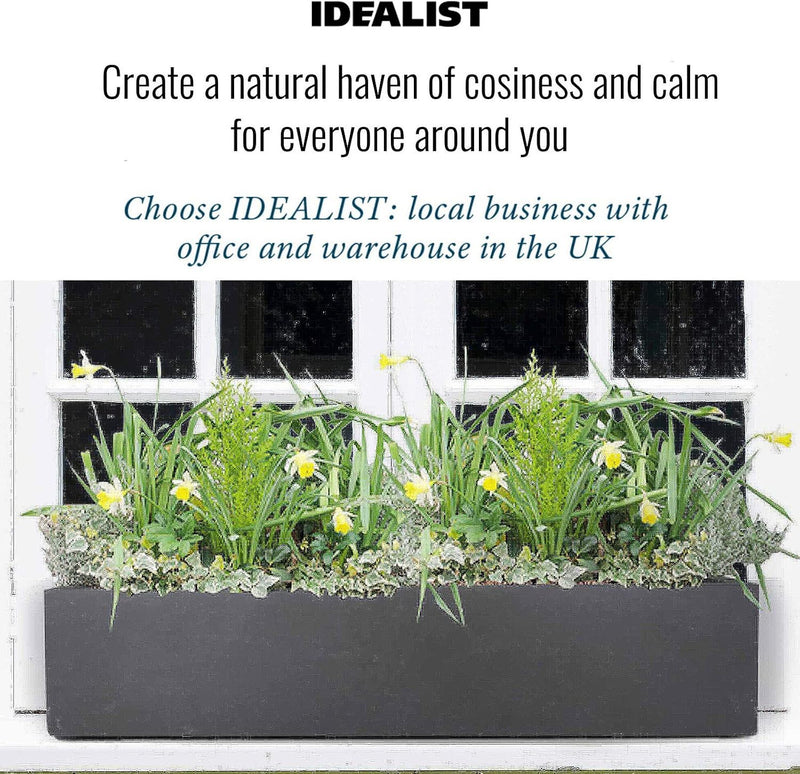 Plant Pots Window Box Planter Reinforced Stone