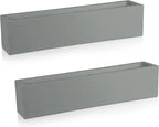 Plant Pots Window Box Planter Reinforced Stone (1 Pack)